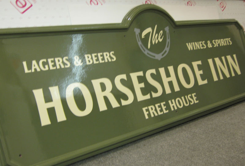 Horseshoe Inn Pub Sign