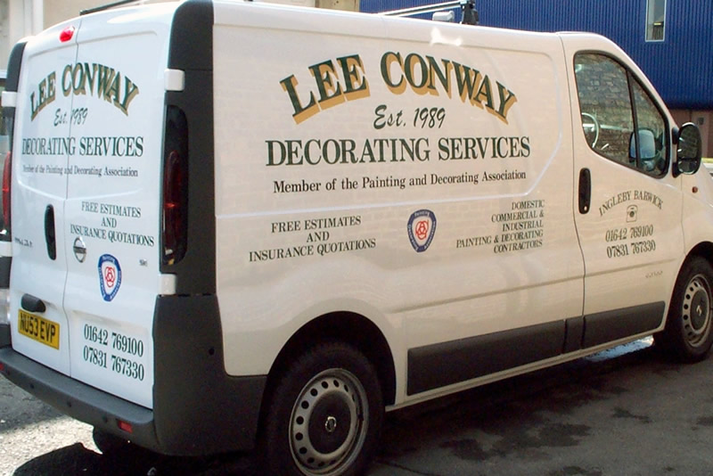 Commercial Van Decals