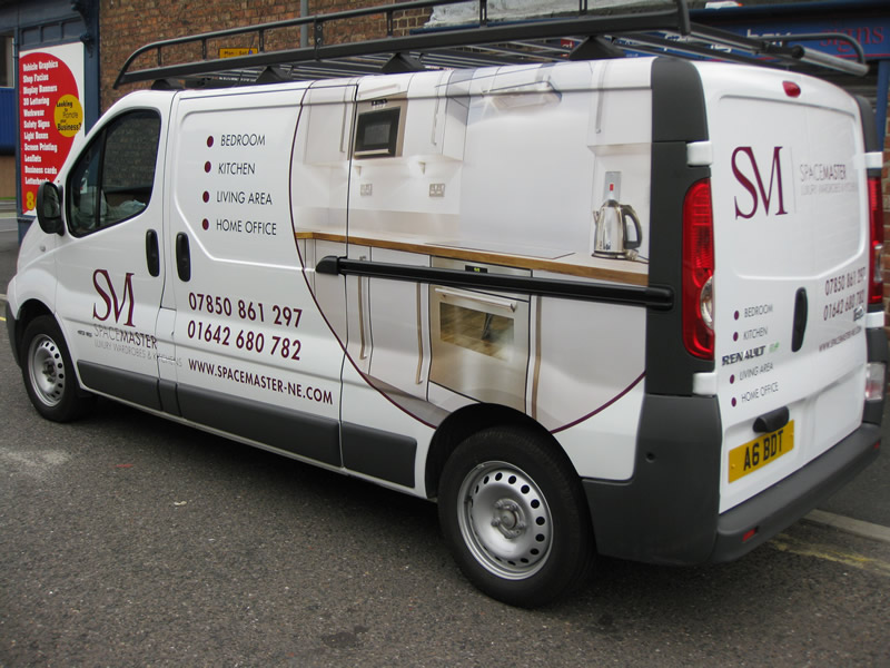 Spacemaster Comercial Vehicle Graphics