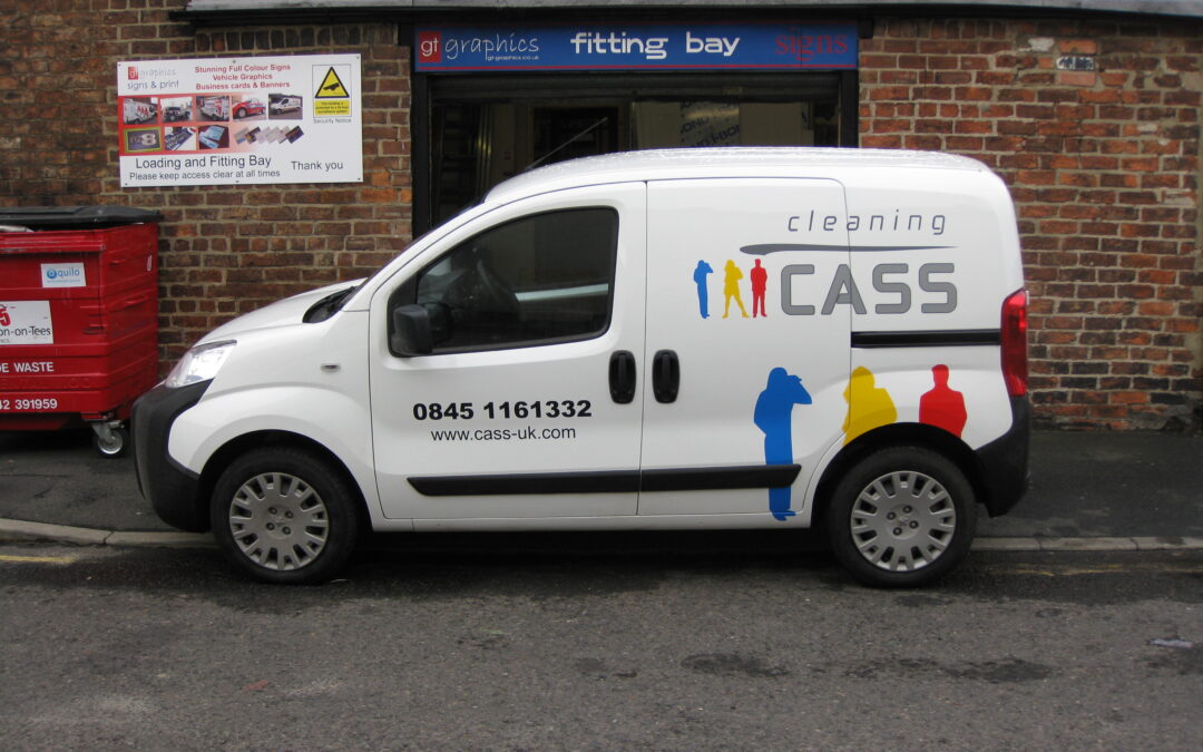 CASS Cleaning Van Graphics