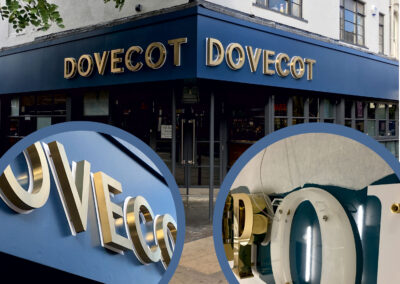 Dovecot Bar & Kitchen light up sign
